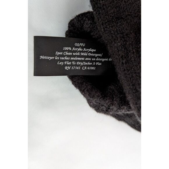 Black Touch Screen Gloves Tech Antimicrobial Protx2 by Fownes - Picture 5 of 10